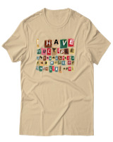 T-Shirt Αντρικό - I Have Multiple Personalities - Color Thumbnail Μπεζ