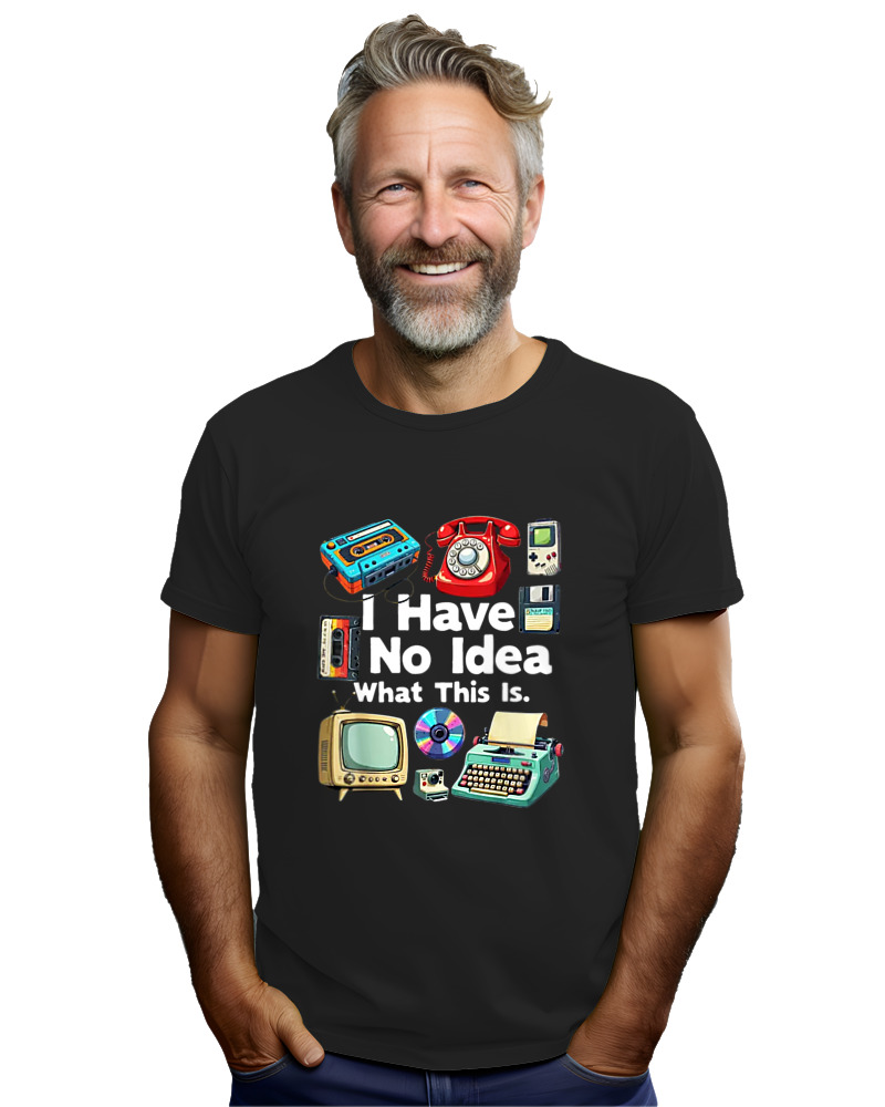 T-Shirt Αντρικό - I Have No Idea What This Is - Image 2
