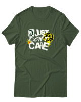 T-Shirt Αντρικό - I Just Dont Care - Color Thumbnail Κυπαρισσί