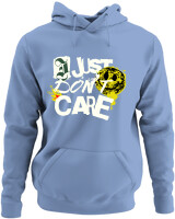 Φούτερ με κουκούλα - I Just Dont Care - Color Thumbnail Blue Carolina