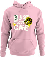 Φούτερ με κουκούλα - I Just Dont Care - Color Thumbnail Pink