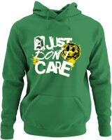 Φούτερ με κουκούλα - I Just Dont Care - Color Thumbnail Kelly Green