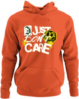 Φούτερ με κουκούλα - I Just Dont Care - Color Thumbnail Orange