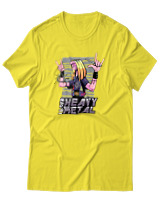 T-Shirt Αντρικό - I Love Heavy Metal - Color Thumbnail Κίτρινο