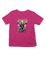 T-Shirt  Παιδικό - I Love Heavy Metal - Color Thumbnail Φουξια