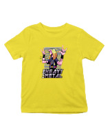 T-Shirt  Παιδικό - I Love Heavy Metal - Color Thumbnail Κίτρινο