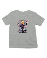 T-Shirt  Παιδικό - I Love Heavy Metal - Color Thumbnail Γκρι Μελανζέ