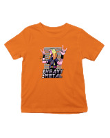 T-Shirt  Παιδικό - I Love Heavy Metal - Color Thumbnail Πορτοκαλί