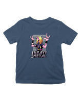 T-Shirt  Παιδικό - I Love Heavy Metal - Color Thumbnail Σκούρο Μπλε