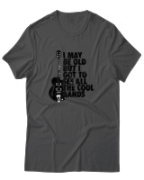 T-Shirt Αντρικό - I May Be Old But  - Color Thumbnail Ανθρακί