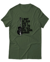 T-Shirt Αντρικό - I May Be Old But  - Color Thumbnail Κυπαρισσί