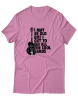 T-Shirt Αντρικό - I May Be Old But  - Color Thumbnail Ροζ