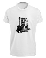 T-Shirt Fit Αντρικό - I May Be Old But  - Color Thumbnail 'Ασπρο