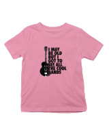 T-Shirt  Παιδικό - I May Be Old But  - Color Thumbnail Ροζ