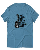 T-Shirt  Γυναικείο - I May Be Old But  - Color Thumbnail Τυρκουάζ