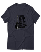 T-Shirt  Γυναικείο - I May Be Old But  - Color Thumbnail Σκούρο Μπλέ