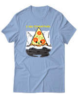 T-Shirt Αντρικό - I See Pineapples - Color Thumbnail Γαλάζιο