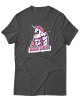 T-Shirt Unisex - I Sweat Glitter - Color Thumbnail Ανθρακί