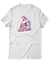 T-Shirt Unisex - I Sweat Glitter - Color Thumbnail Άσπρο