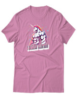 T-Shirt Unisex - I Sweat Glitter - Color Thumbnail Ροζ