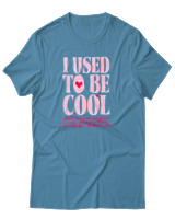 T-Shirt Αντρικό - I Used To Be Cool - Color Thumbnail Τιρκουάζ
