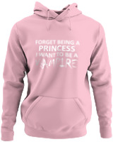 Φούτερ με κουκούλα - I Want To Be A Vampire - Color Thumbnail Pink