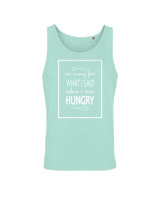 Αμάνικο Μπλουζάκι Αντρικό - I Was Hungry - Color Thumbnail Arctic Blue