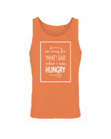 Αμάνικο Μπλουζάκι Αντρικό - I Was Hungry - Color Thumbnail Peach