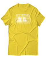 T-Shirt Αντρικό - I Would Like To Solve The Puzzle - Color Thumbnail Χρυσό Κίτρινο