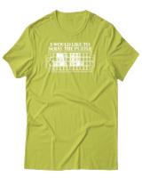 T-Shirt Αντρικό - I Would Like To Solve The Puzzle - Color Thumbnail Λαχανί