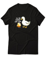 T-Shirt Αντρικό - I'll Be There For You - Color Thumbnail Μαύρο