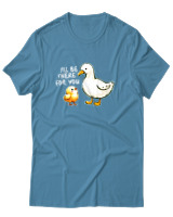 T-Shirt Αντρικό - I'll Be There For You - Color Thumbnail Τιρκουάζ