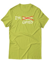T-Shirt Αντρικό - Im Gifted - Color Thumbnail Λαχανί