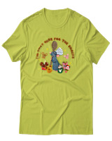 T-Shirt Αντρικό - Im Just Here For The Snacks - Color Thumbnail Λαχανί