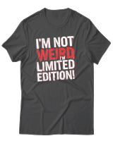 T-Shirt Αντρικό - Im Not Weird - Color Thumbnail Ανθρακί
