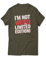 T-Shirt Αντρικό - Im Not Weird - Color Thumbnail Χακί