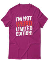 T-Shirt Αντρικό - Im Not Weird - Color Thumbnail Φουξια