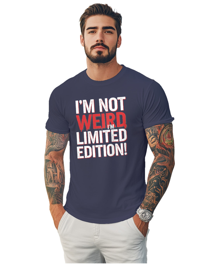 T-Shirt Αντρικό - Im Not Weird - Image 1