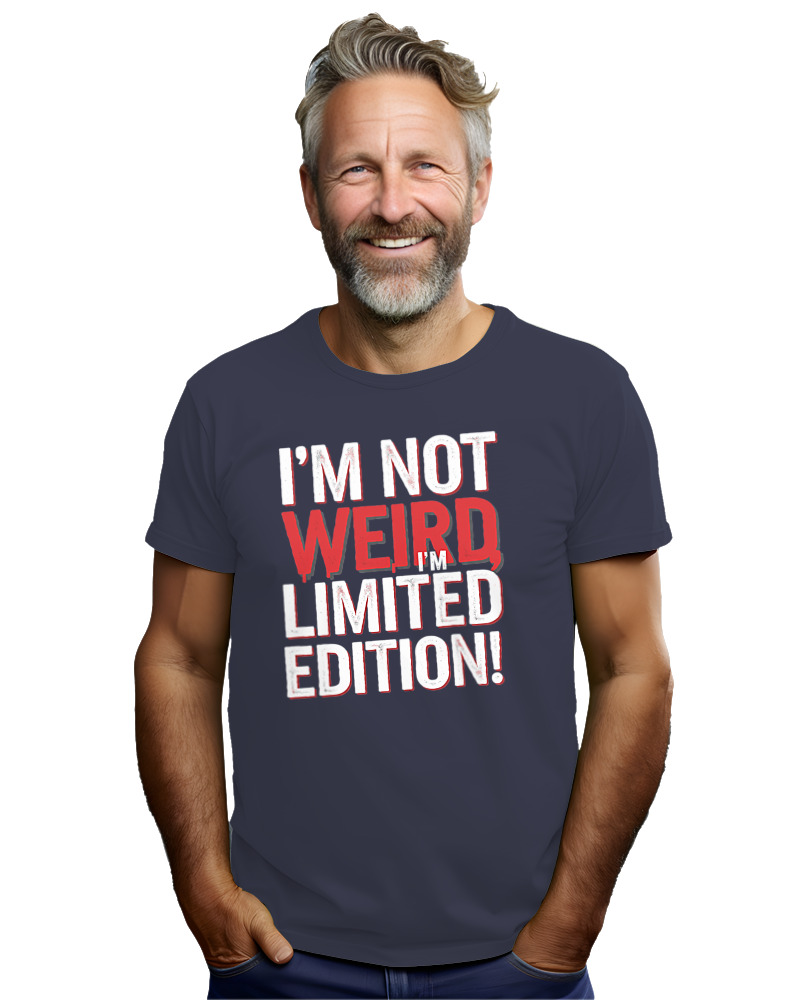 T-Shirt Αντρικό - Im Not Weird - Image 2