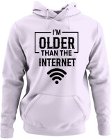 Φούτερ με κουκούλα - Im Older Than The Internet - Color Thumbnail Λιλά