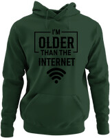 Φούτερ με κουκούλα - Im Older Than The Internet - Color Thumbnail Κυπαρισσί