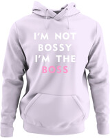 Φούτερ με κουκούλα - Im The Boss - Color Thumbnail Lilac