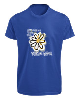 T-Shirt Fit Αντρικό - Imagine Beyond - Color Thumbnail Μπλε Ρουά
