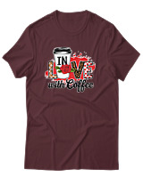 T-Shirt Αντρικό - In Love With Coffee - Color Thumbnail Μπορντό