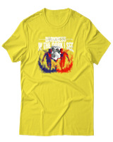 T-Shirt Αντρικό - In The Dark I See - Color Thumbnail Κίτρινο