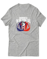 T-Shirt  Γυναικείο - In The Dark I See - Color Thumbnail Γκρί Μελανζέ