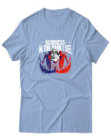 T-Shirt  Γυναικείο - In The Dark I See - Color Thumbnail Γαλάζιο
