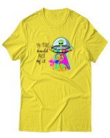 T-Shirt Αντρικό - In This World - Color Thumbnail Κίτρινο