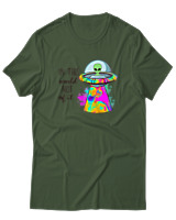 T-Shirt Αντρικό - In This World - Color Thumbnail Κυπαρισσί