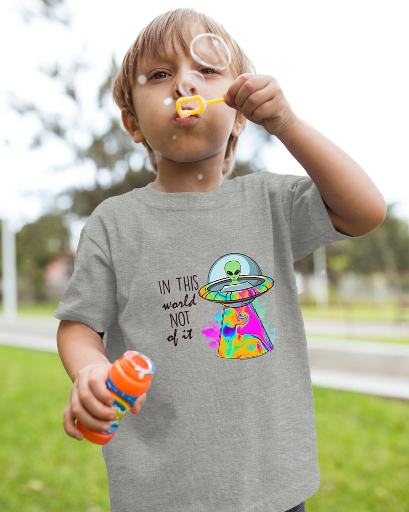 T-Shirt  Παιδικό - In This World - Image 2